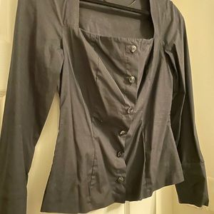 Square Neck Buttonup